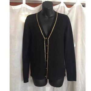 Gold Studded Michael Kors Cardigan